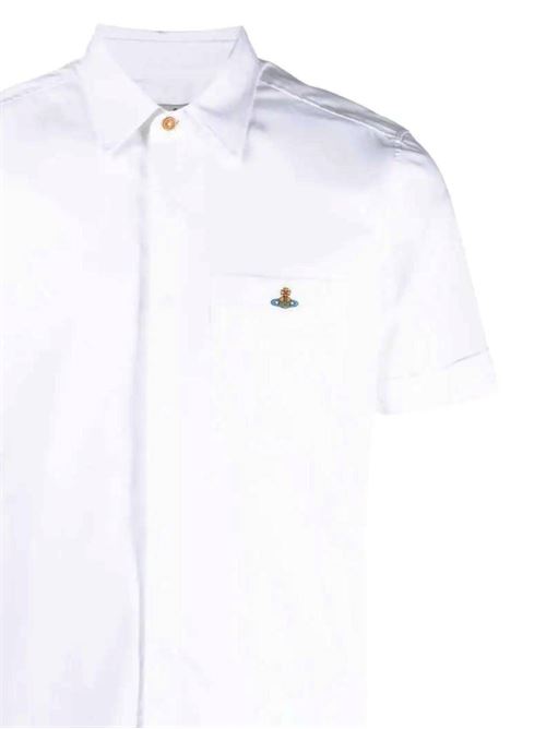 Camicia a maniche corte in cotone biologico Vivienne Westwood | 24010004W009QA401